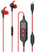 PIVA S6PRO Gaming Earphones With 27 PD Charging Port, APP Control, Built-in Sound Card, 3D Surround Sound, RGB Lighting, For iPhone, RedMagic, Samsung, Mobile, PC, PS5, PS4, Xbox Series X/s, Xbox One, Nintendo Switch - Type C Red