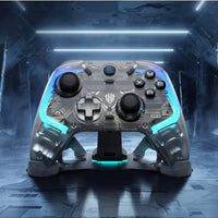 REDMAGIC Cyber Wireless Gaming Controller 1000Hz – RGB Gamepad with Hall Effect Joysticks & Triggers, 3-Mode Connection (Wired / Bluetooth / 2.4G), Aluminum Charging Dock, Turbo & Macro, Compatible with PC, Android, iOS, Tablet, Smart TV & Nintendo Switch