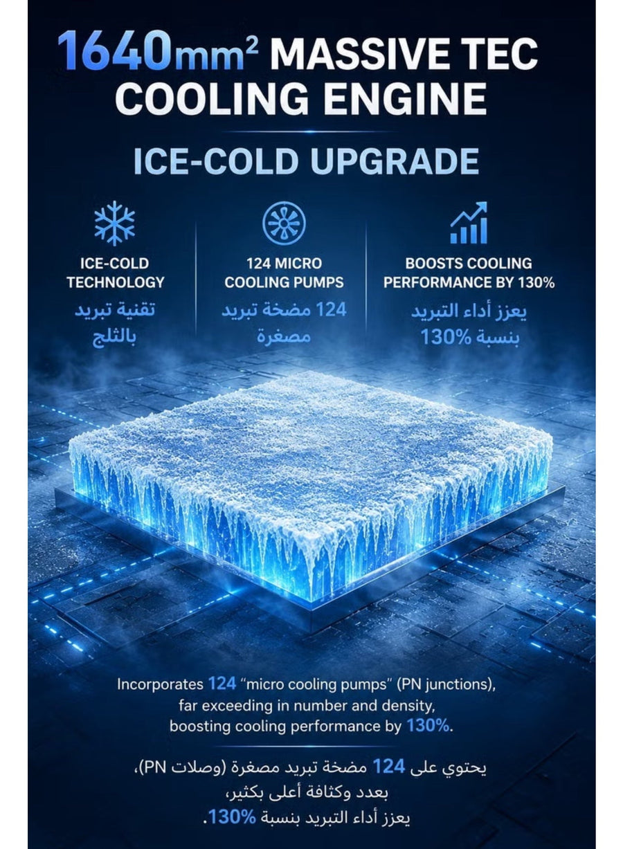 Phone Cooler RedMagic 8 Pro Magnetic Phone/Tablet Cooler – 36W Ultra-Cooling Gaming Fan with Graphene Heatsink, Magnetic Mount & Clip – Cooling Fan For iPhone, Samsung, Tablets, iPad & Steam Deck (Perfect for PUBG Mobile, COD & More), White