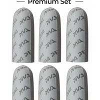 PIVA Dragon Scale Gaming Finger Sleeves – High Sensitivity Silver Fiber, Ultra-Thin & Lightweight, Anti-Sweat Breathable Touchscreen Finger Covers, Smooth & Lag-Free Control for PUBG Mobile, RedMagic, iPhone, iPad & Android (2 Pairs / 4 Pcs)