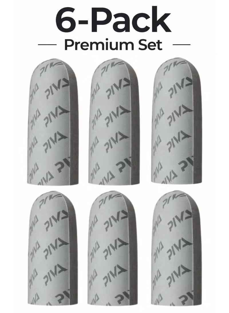 PIVA Dragon Scale Gaming Finger Sleeves – High Sensitivity Silver Fiber, Ultra-Thin & Lightweight, Anti-Sweat Breathable Touchscreen Finger Covers, Smooth & Lag-Free Control for PUBG Mobile, RedMagic, iPhone, iPad & Android (2 Pairs / 4 Pcs)