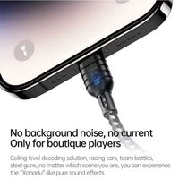 Plextone GS1 Lightning Adapter Dongle, 3.5mm AUX Headphone Jack with 30W Fast Charging, Hi-Res Audio, Zero Delay, Mic Supported, MFI-Certified Plug-and-Play Converter – Compatible with iPhone 8, X, 11, 12, 13 & 14 Pro Max
