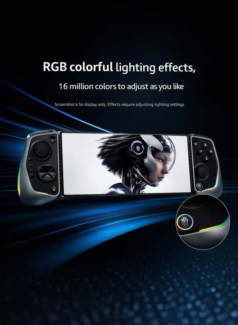 Shadow Blade Gamepad 3 by REDMAGIC, Multi-Platform Compatibility (Android / iOS / PC), For Redmagic Astra, Redmagic 11 pro, iPhone 13 - 17 pro max, iPad mini , Samsung, and Android IOS devices