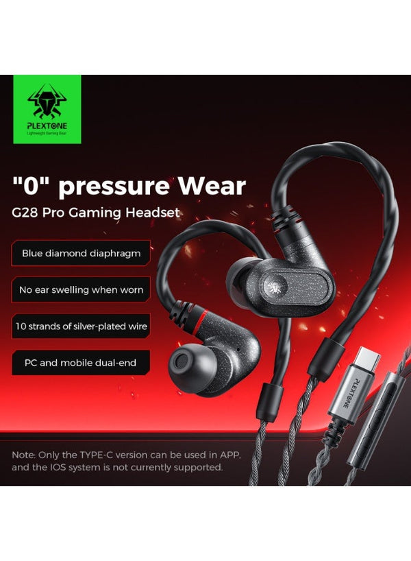 plextone g28 pro wired headphone