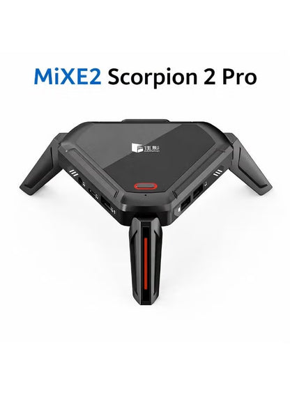 Scorpion 2 Pro Keyboard & Mouse Converter for Mobile Gaming by Gamwing, Wired 100Mbps Ethernet Network Port, Low Latency Signal Transmission, 2000Hz Polling Rate, RGB Lighting, Multiple Audio Interfaces, Supports RedMagic, Android 10+, HyperOS, HarmonyOS,