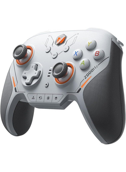 BIGBIG WON Blitz 2 Wireless Gaming Controller, TMR Magnetic Joysticks, 2000Hz Polling Rate, 1000Hz Gyroscope, 16 Mechanical Buttons, NearLink Bluetooth Wired Multi-Mode Gamepad for PC Windows Nintendo Switch Android iPhone iPad