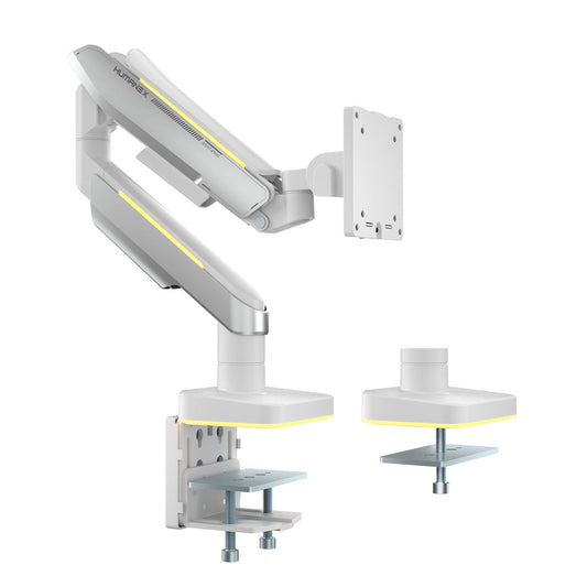Humanex Humanex Brilliance Angel Premium Professional RGB Gaming Monitor Arm, He