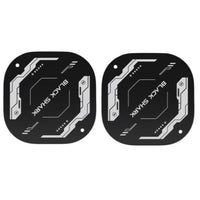 Magnetic Suction Sheet for Cell Phone Cooler by Black Shark, for Phones, 2 pcs Thermally Conductive Steel Plate with Strong Adhesive, Compatible for Most Cooling Devices or Magnetic Attachments - 2 pcs