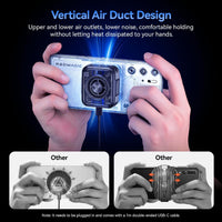 RedMagic 5 Magnetic Mobile Cooler for Gaming, 30W with CLIPS for Tablet and Mobile (LEBANON ONLY)