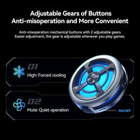 RedMagic 6 Air Magnetic Mobile Cooler for Gaming, Lightweight 15W with Clip, for Tablet and Mobile (UAE ONLY)