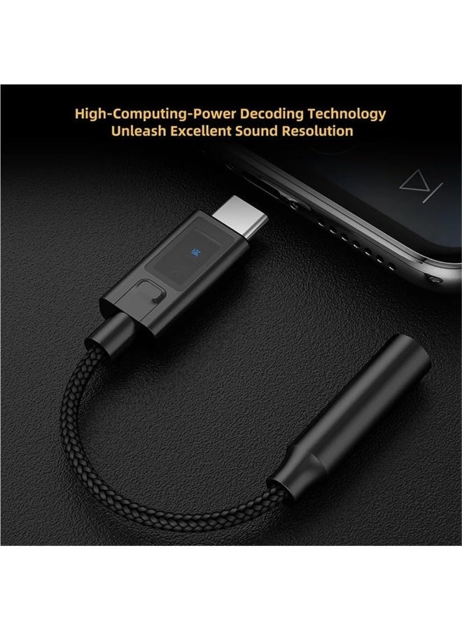 KZ AM02 Type-C to 3.5mm Gaming DAC Adapter and Headphone Amplifier with 4 EQ Mod