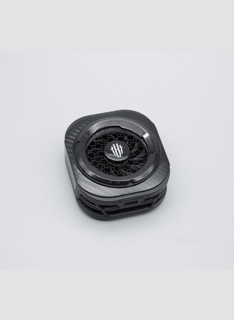 RedMagic 8 Pro Magnetic Phone & Tablet Cooler – 36W Ultra-Cooling RGB Gaming Fan with Graphene Heatsink, Magnetic Mount & Clip for RedMagic, iPhone, Android, iPad & Steam Deck – Black