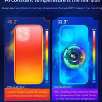 Memo CX15 Ai Magnetic Smartphone Cooler, 15W Fast Cooling Semiconductor Radiator