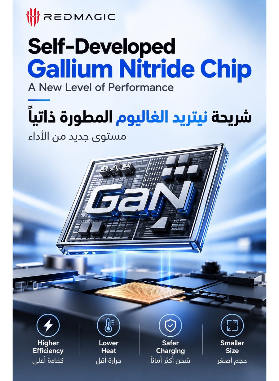 شاحن جداري ريدماجيك ميني 90 واط GaN