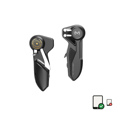 L2R2 Memo AKPAD MECHANICAL Mobile Gamepad Controller for iPad Tablet Six Finger Games Trigger Joysticks L2 R2 Fire Button Aim Key - TABLET IPAD ONLY