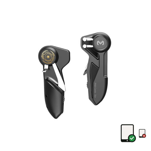 L2R2 Memo AKPAD MECHANICAL Mobile Gamepad Controller for iPad Tablet Six Finger Games Trigger Joysticks L2 R2 Fire Button Aim Key - TABLET IPAD ONLY