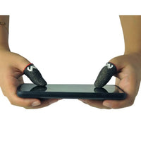 MEMO FS01 Gaming Finger Sleeves – Anti-Sweat, High Sensitivity Touch Screen Fingertips, Anti-Slip & Breathable for Smooth Mobile Gaming Control – Compatible with iPhone, iPad, RedMagic, Samsung – Ideal for PUBG, COD & FPS Gaming (1 Pair - 2 PCS)