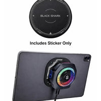 Magnetic Suction Sheet for Tablet Cooler by Black Shark, for Tablets, Thermally Conductive Steel Plate with Strong Adhesive, Compatible for Most Cooling Devices or Magnetic Attachments - for iPAD Pro, Xiaomi Pad, and many other Tablets
