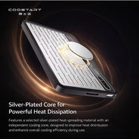 RedMagic Astra Cooling Protective Case and Cover By Coostart – Hollow Design for Heat Dissipation, Magnetic Support for Cooler Attachment, High-Transparency Clear Material, Shock-Resistant, Ultra-Thin and Lightweight for Gaming