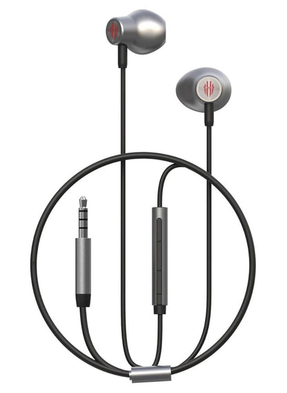 RedMagic Gaming Earphones with 3.5mm Jack and Microphone – In-Ear Headphones for Mobile and iPad Gaming