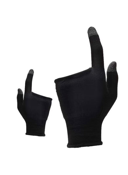 MEMO Carbon Fiber Two-Finger Gaming Glove – High Sensitivity Touch, Breathable &