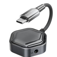 PLEXTONE GS1 Pro Gaming Adapter & Converter Dongle, 2-in-1 USB-C to 3.5mm AUX Audio Adapter with 60W Fast Charging, Hi-Res Earphone Sound Converter with Mic Support – Compatible with RedMagic, iPad, iPhone, Samsung, Android Phones, Laptops & Gaming Device