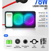 Ni-SHEN Nishen 78W Liquid Cooling Phone & Tablet Cooler, -40 °C degrees Magnetic