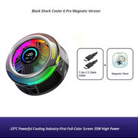 Black Shark Phone Cooler 6 Pro Magnetic Phone/Tablet Cooler – 35W Ultra-Cooling 