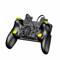 Mobile Piano 6-Finger Automatic Gaming Triggers with Integrated Cooler – Laser Precision Controller, Ultra-Fast Response, No Screen Blocking, Compatible with iPhone, RedMagic, Samsung & All Smartphones, Ideal for PUBG Mobile & Other Games