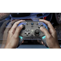 REDMAGIC Cyber Wireless Gaming Controller 1000Hz – RGB Gamepad with Hall Effect Joysticks & Triggers, 3-Mode Connection (Wired / Bluetooth / 2.4G), Aluminum Charging Dock, Turbo & Macro, Compatible with PC, Android, iOS, Tablet, Smart TV & Nintendo Switch