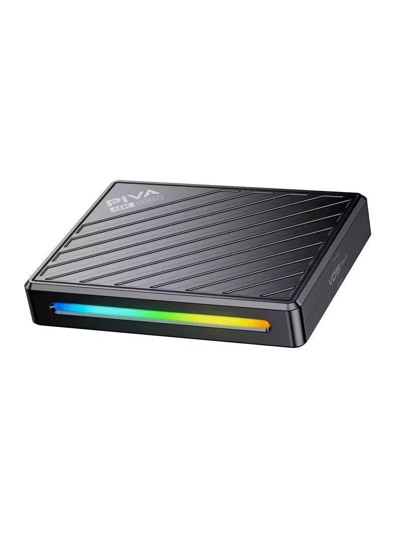 PIVA VD15 4K 144Hz & 360Hz Pass-Through Video Capture Card for Live Streaming an