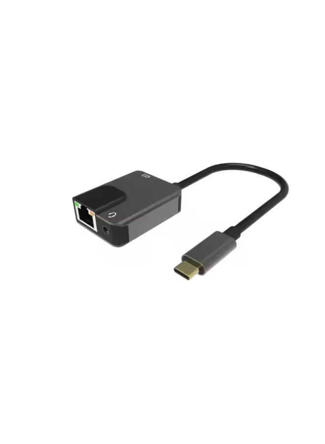 Sarafox 3-in-1 Gaming Adapter & Converter Dongle, Type-C USB Hub with 3.5mm Audio, RJ45 Ethernet 1000Mbps Network Adapter, PD 3.0 Fast Charging, Low Latency Gaming Adapter for PUBG – Compatible with Razer, Xiaomi, RedMagic, iPad, iPhone, Samsung, Android
