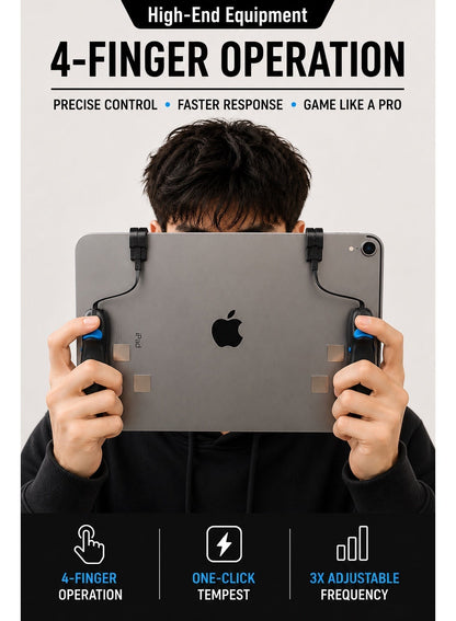 IPAD Triggers Automatic Gaming Triggers for iPad & Tablets –Professional Magneti