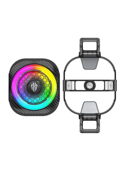 RedMagic 8 Pro Magnetic Phone & Tablet Cooler – 36W Ultra-Cooling RGB Gaming Fan with Graphene Heatsink, Magnetic Mount & Clip for RedMagic, iPhone, Android, iPad & Steam Deck – Black
