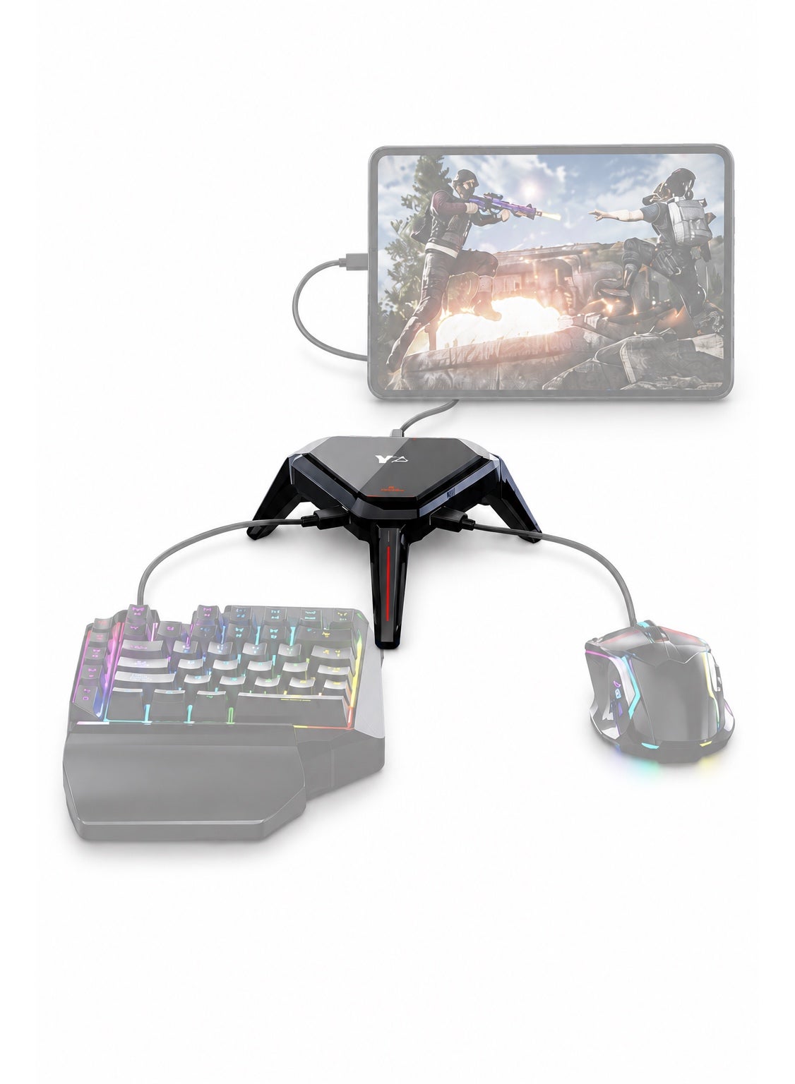 Gamwing Scorpion 2 Keyboard & Mouse Converter for Mobile Gaming by – Low Latency