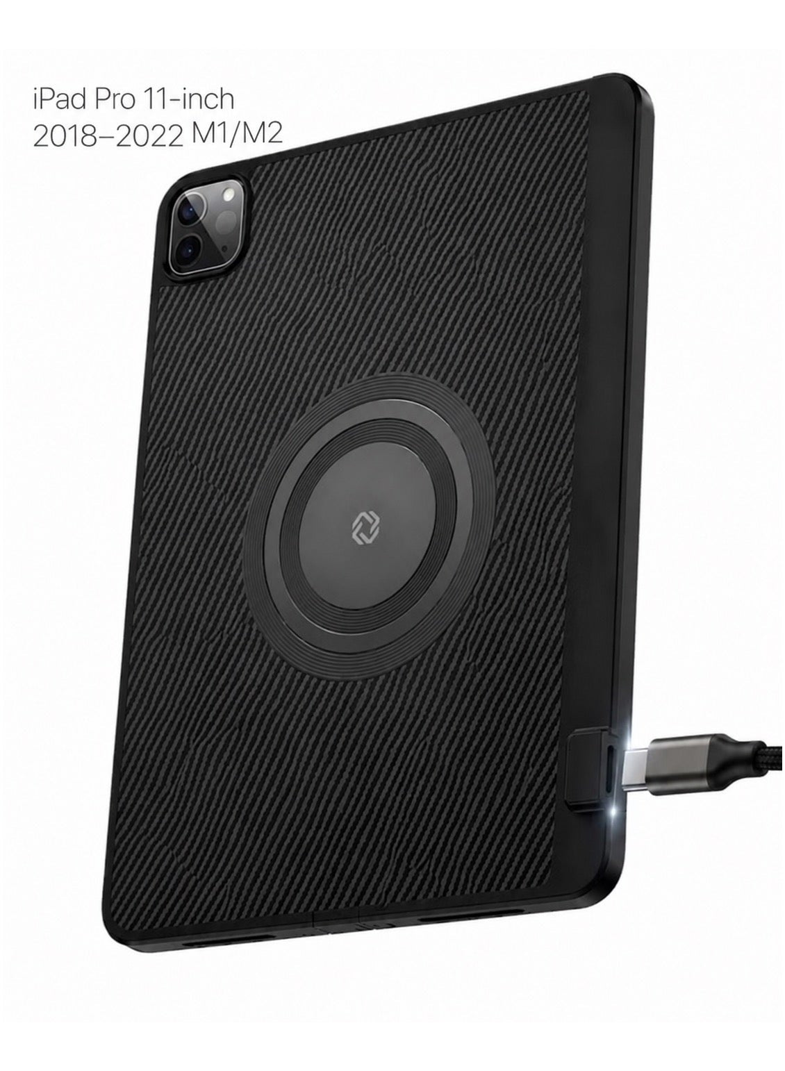 PIVA Gaming 3-in-1 iPad Protective Case with FPC Tail Plug, Built-In Magnetic Ri