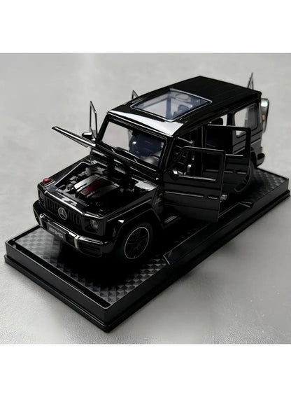 Mercedes-Benz AMG G63 G CLASS Concept – Premium Black Model SUV with Opening Doors, Perfect for Gifts, Office Desk Decoration, Kids’ Rooms, and Collectors