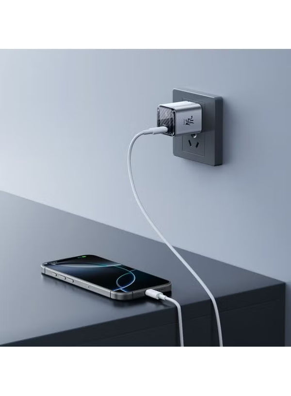 شاحن RedMagic سريع 35W – محول طاقة USB-C مضغوط للهواتف والأجهزة اللوحية وأجهزة الألعاب - مع كابل - (نسخة US)