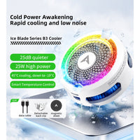 PIVA B3 Phone & iPad Cooler, 25W Magnetic Cooling Fan, Ultra-Quiet Portable Cool