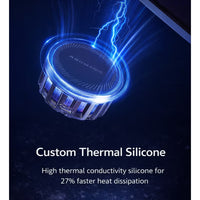 Phone Cooler RedMagic 4 Pro Magnetic Phone/Tablet Cooler –27W Ultra-Cooling Gaming Fan with Graphene Heatsink, Magnetic Mount – Cooling Fan For RedMagic Astra, Smartphones, Tablets, iPad & Steam Deck (Perfect for PUBG Mobile, COD & More)