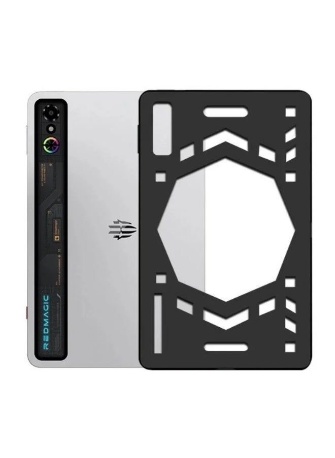RedMagic Astra Cooling Protective Case and Cover by Baoru, Hollow Design for Heat Dissipation, Flexible TPU Material, Shock-Resistant, Anti Finger Print, Ultra-Thin and Lightweight for Gaming, RedMagic 3 Pro Tablet (Astra - black)