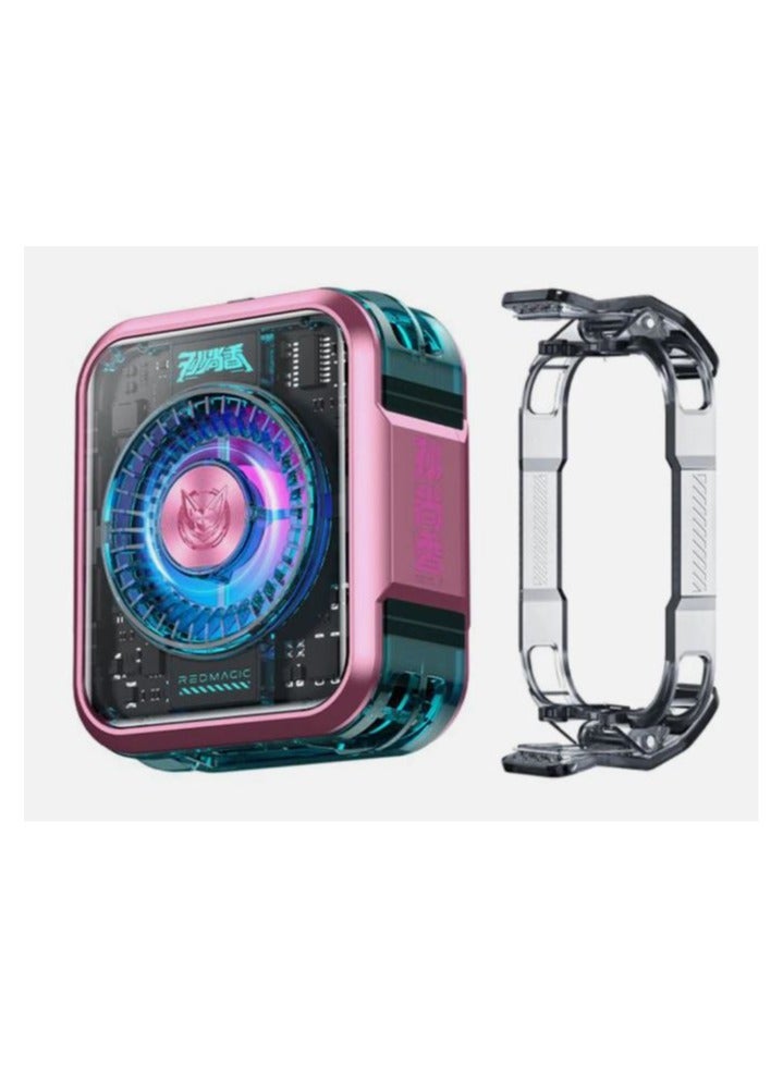 RedMagic Phone Cooler 5 Pro, Special Edition, 36W with Magnetic Suction and Back Clip, TEC Liquid Cooling Technology, 34% Power Boost, Blue and Pink Special Edition