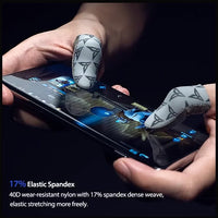 DigiFlydigi Original P1 Lite Gaming Finger Sleeves – Ultra-Thin 0.3mm FlySilver Superconductive Cloth, 40D Nylon, High Durability, Anti-Sweat & Anti-Slip, Ultra-Sensitive Touch – Compatible with iPhone, iPad, RedMagic, Samsung – PUBG, COD & FPS Gaming ( 1