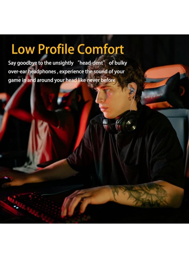 KZ Gale IEM Type-C Gaming with Built-in DSP Sound Card & Mic, Compatible with Re