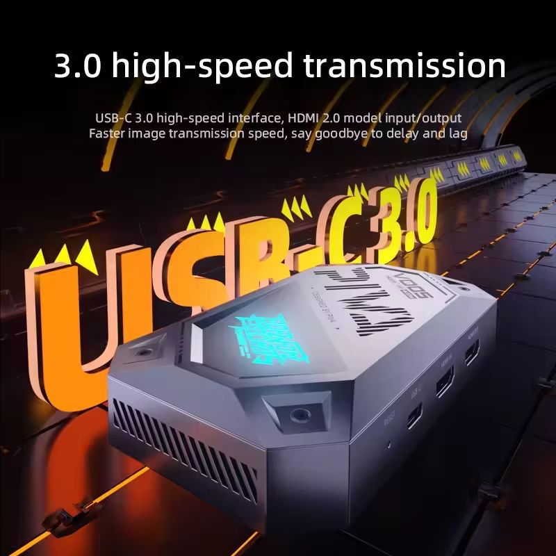 PIVA VD05 4K60HZ HD for 2.0 ABS Material Video Capture Card High Definition Game Live Streaming Custom Gaming Accessories