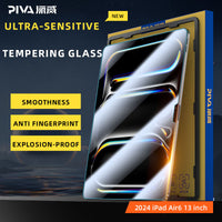 PIVA 0.25mm Ultra-Thin Gaming Tempered Glass for iPad Pro 11" (M4/M5) – Super Sensitive, 9H Hardness, HD Clear & Bubble-Free - 2024/2025 MODELS