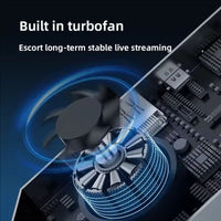 PIVA VD05 4K60HZ HD for 2.0 ABS Material Video Capture Card High Definition Game Live Streaming Custom Gaming Accessories
