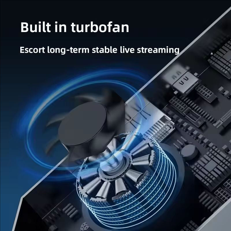 PIVA VD05 4K60HZ HD for 2.0 ABS Material Video Capture Card High Definition Game Live Streaming Custom Gaming Accessories