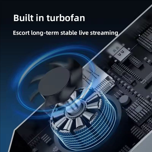 PIVA VD05 4K60HZ HD for 2.0 ABS Material Video Capture Card High Definition Game Live Streaming Custom Gaming Accessories