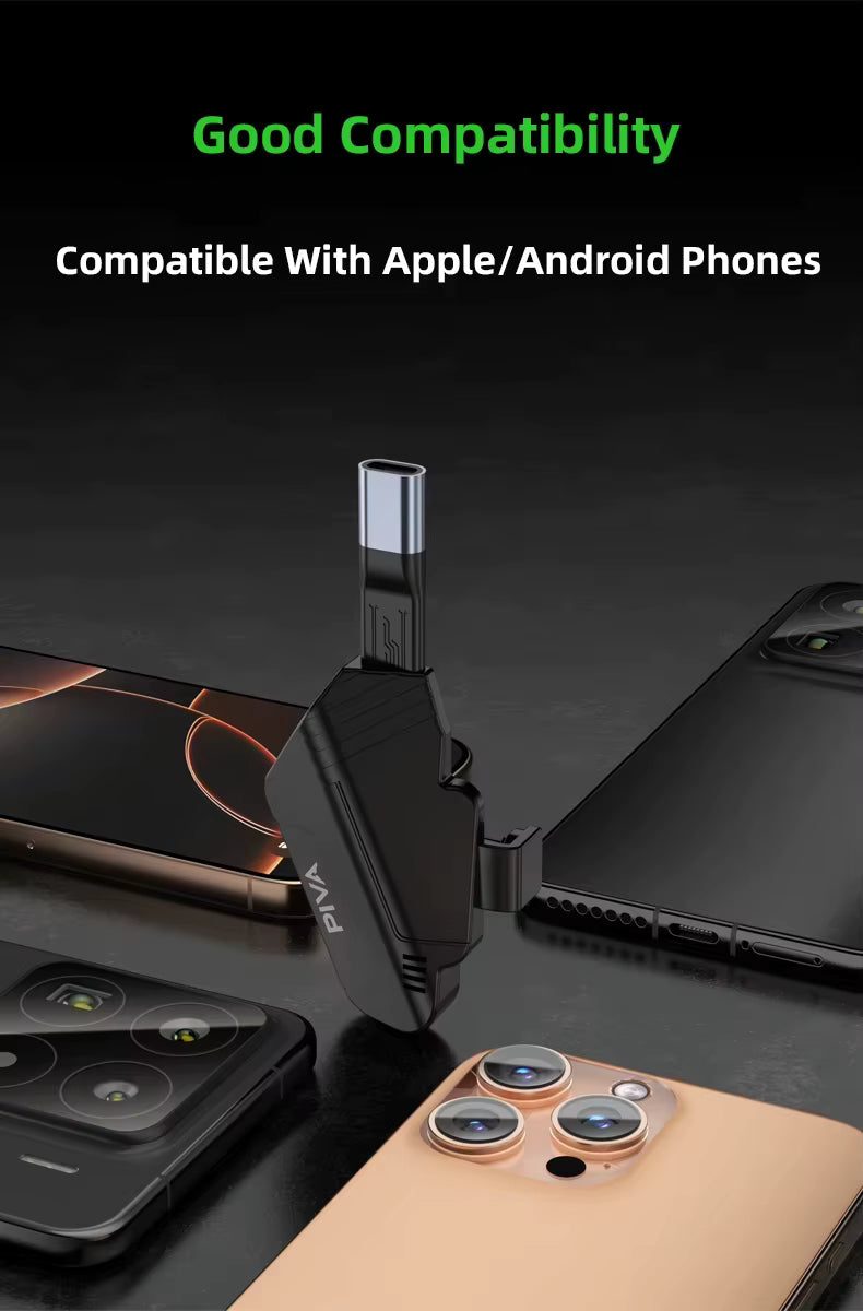 PIVA FPC Mobile Phone Tail Plug Protector Full Functionality Support 4K60Hz PD60w 10Gbps for Android IOS Phone